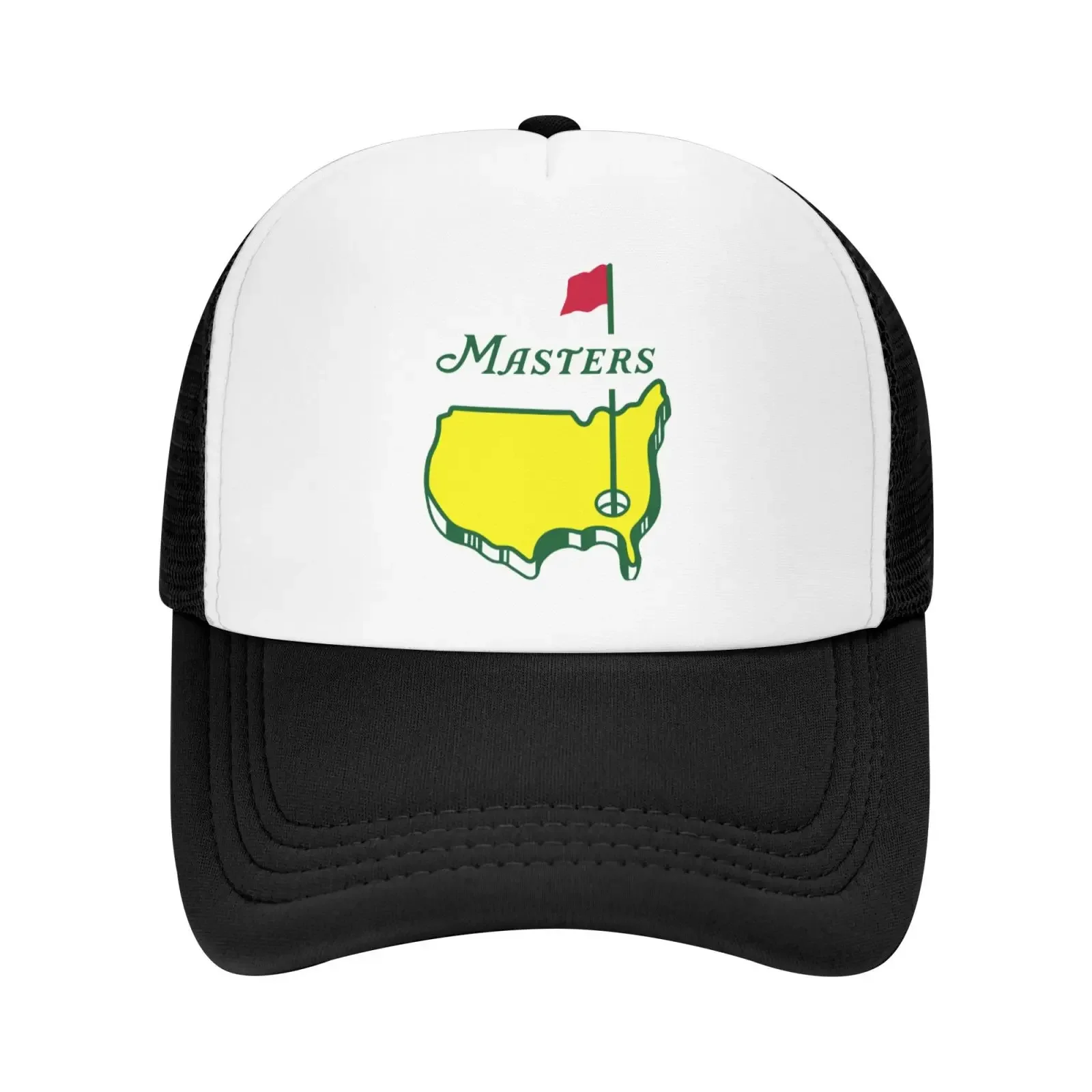 Masters Hat Golf Sport Cap Trucker Hat Adjustable Fashion Mesh Baseball Cap Fishing Hat Gifts for Men and Women