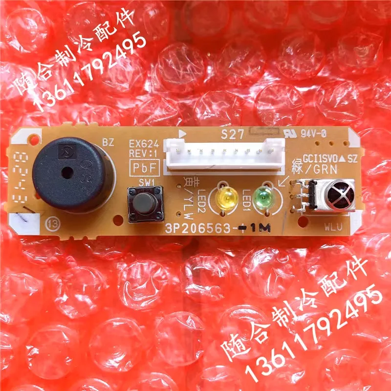 Daikin Air Conditioner Indoor Unit Signal Receiving Control Board 3P206563-1M Display PCB 3P206563-1 Conditioning Parts