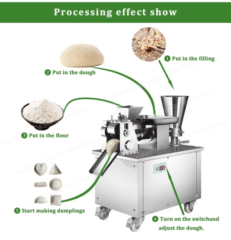 Low labor intensity Samosa folding machine price Pelmeni making automatic dumpling machine wonton stuffed burrito machine
