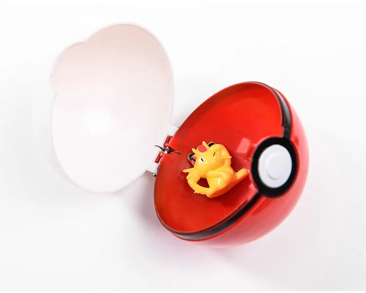 Pokémon Master Ball Spielzeug mit Mini-Figur Pokémon Spielzeug Geburtstagsgeschenk Weihnachtsgeschenk Inklusive Spielset für Kinder – Detail 3