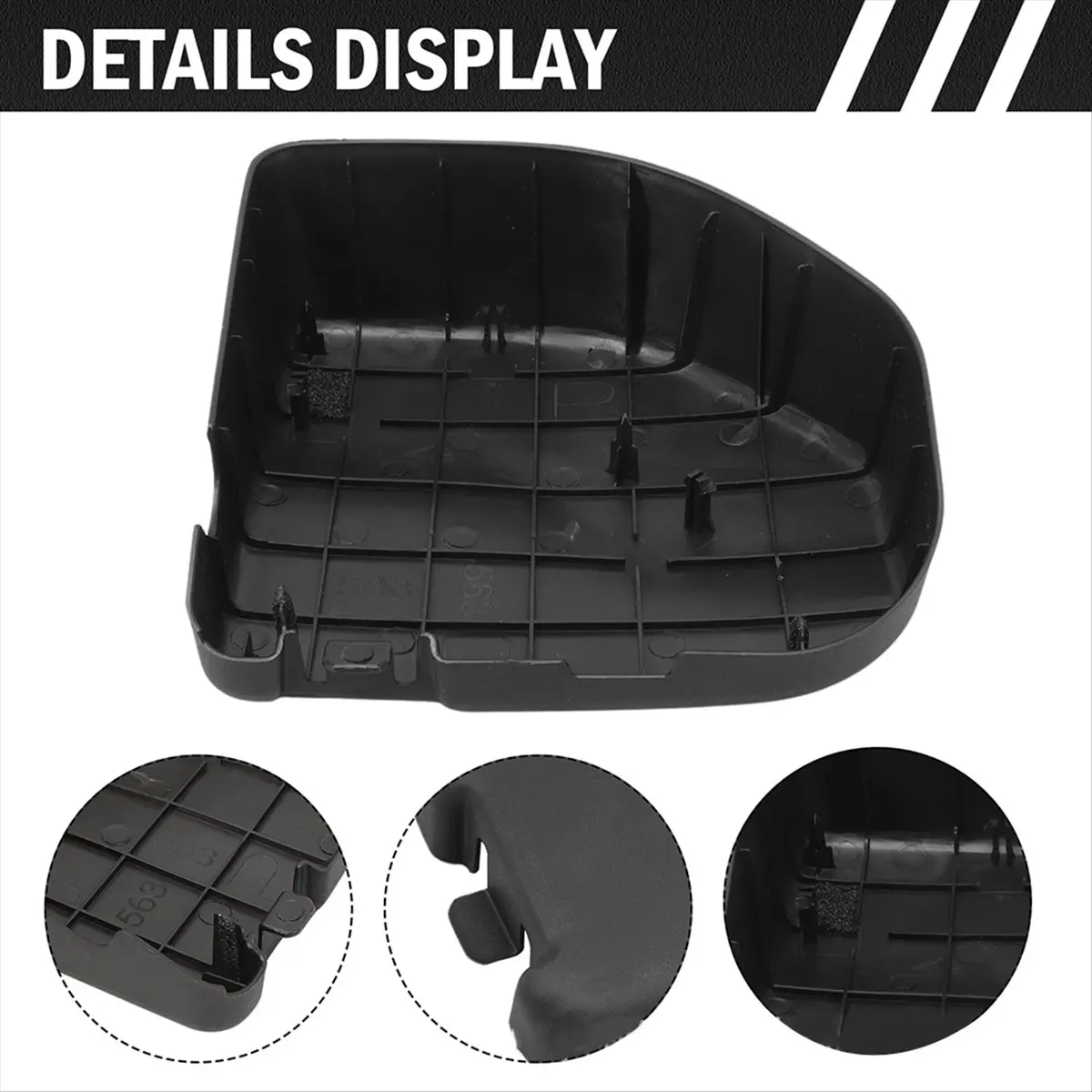 AMAW Car Rear Wiper Motor Cover Cap for Toyota Aygo 2014-2021 for Peugeot C1 Citroen 108 2014-2021 B001099580