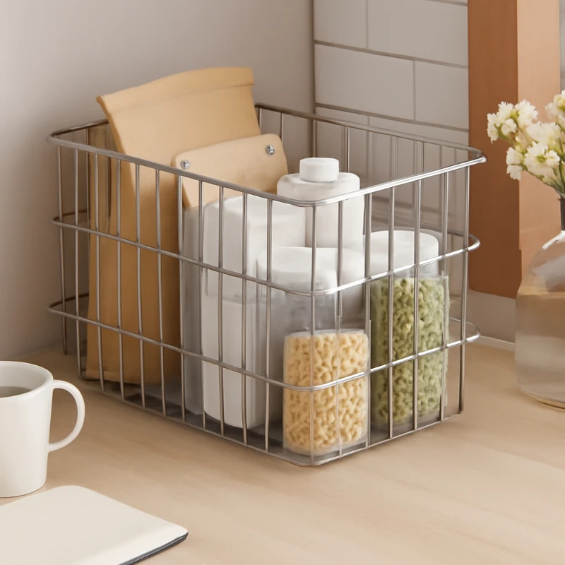 

Wall Mounted 304 Stainless Steel Bathroom Shelf Kitchen Organizer Corner Toilet Storage Rack Shower Caddy Vanity Countertop