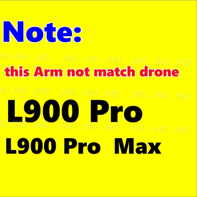 JHD Arm Drone L900 Se For Drone Brushless Motor L900Pro Se Max Parts GPS RC Plane Arms