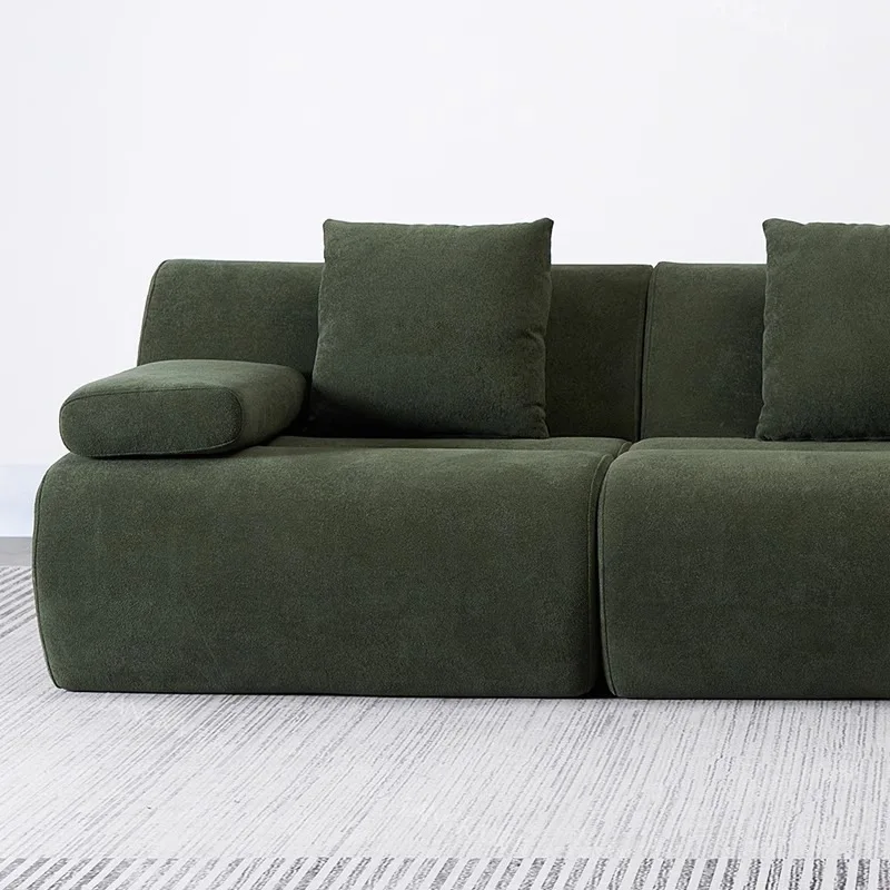 Saco de rolo de compressão a vácuo sofá de tecido de bambu estilo retrô designer de celebridades da Internet