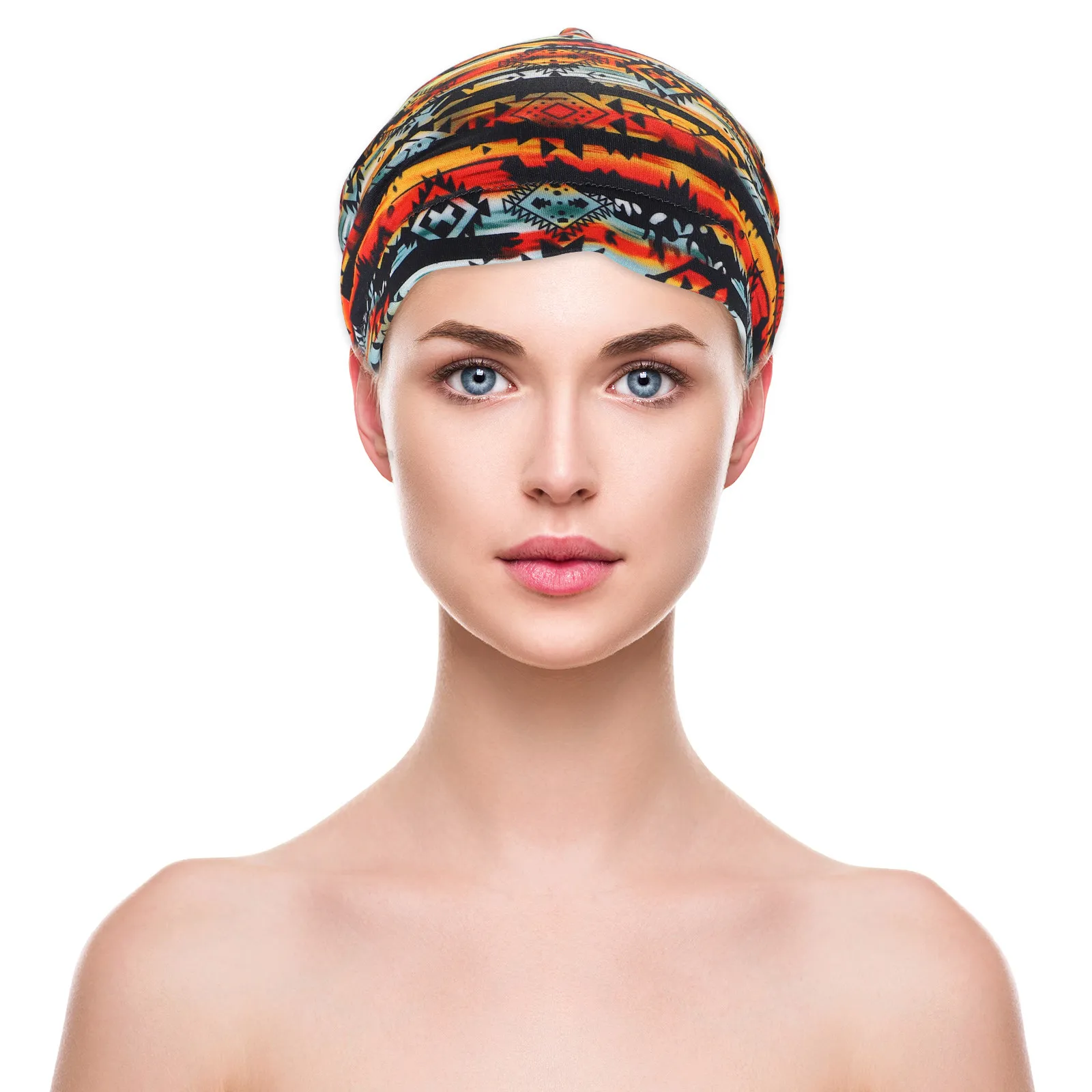 

2 шт. хлопковых шапочек для сна с атласной подкладкой для женщин, для ухода за волосами, с широким краем, для химиотерапии, эластичные, легкие