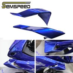 SEMSPEED For Yamaha R25 R3 2022 Motorcycle Left Right Front Pneumatic Fairing Wing Tip Cover Protector 2019-2021 ABS Plastic