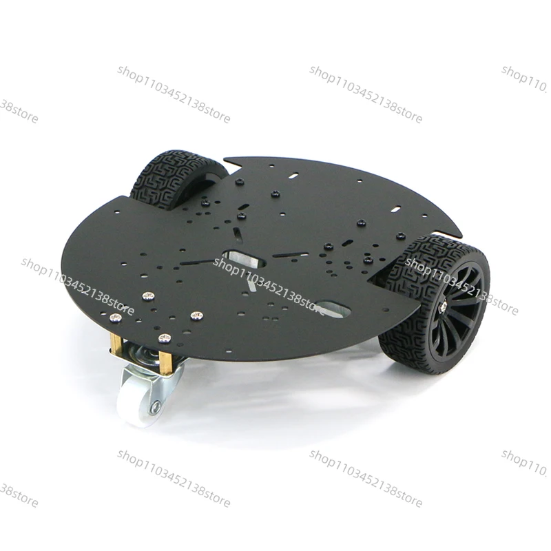 

R3 Series Round Two-wheeled Differential Trolley Chassis with Encoder DC Gear Motor Motor Motor Optional High-rise