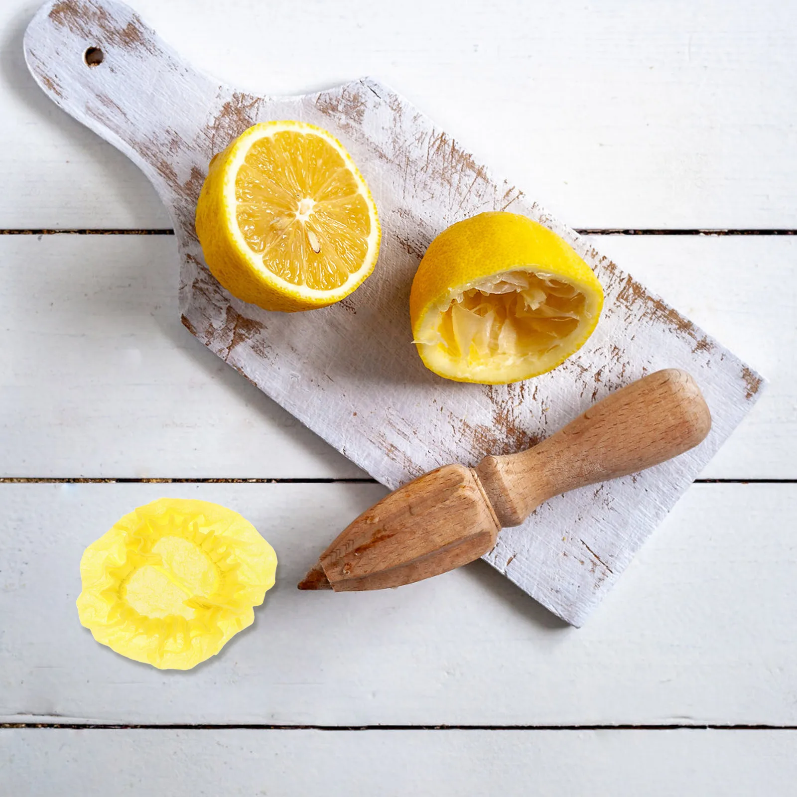 100 Piezas de Envoltorios para Exprimir Limones, Bolsas de Malla No Tejida, Redes Elásticas para Limones sin Semillas, para Picnics, Cócteles y Barbacoas