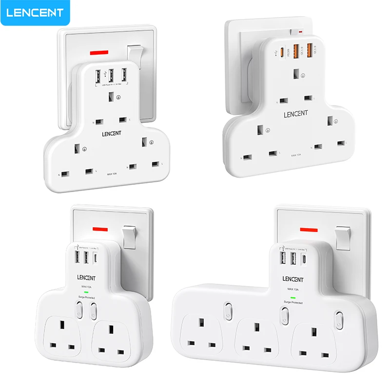 Lencent Uk Plug Wal… - image
