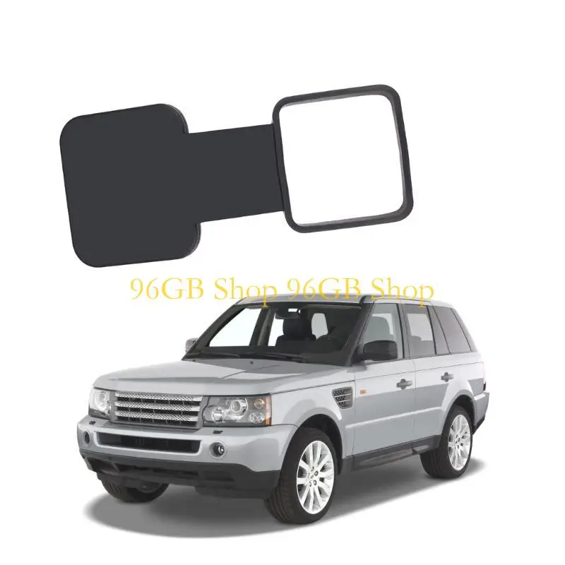 96GB 1.25inch Tow Hitch Cap Tow Eye Hook Cover Cap Trailer Hitch Cap Tow Hitch Cover Car Rear Bumper Hitch Cover Square