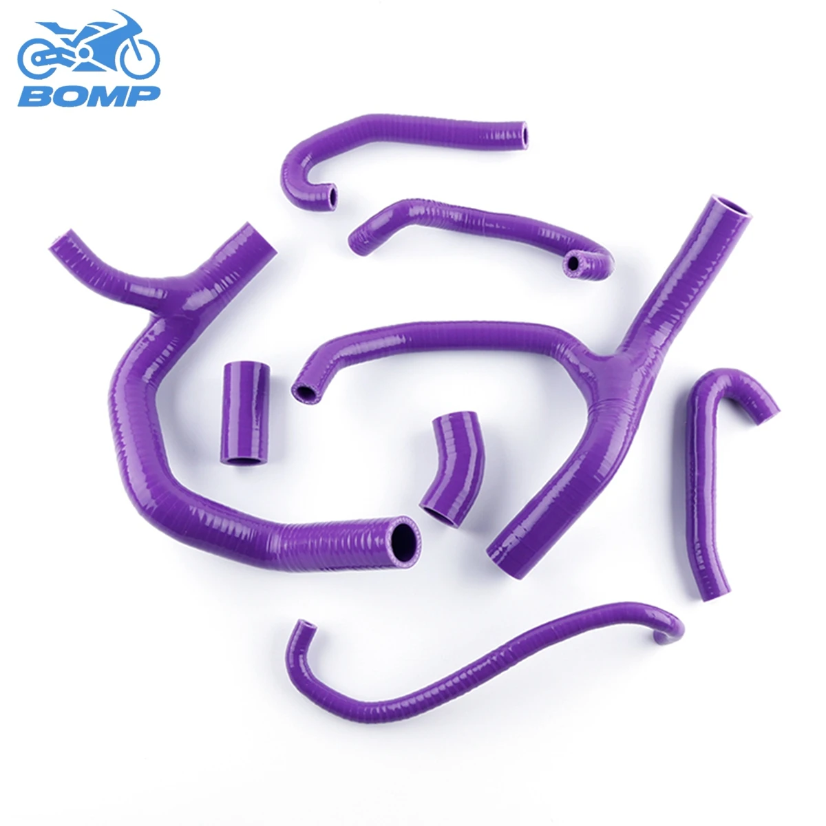 

For Honda CBR 1000 RR CBR1000 2004 2005 2006 2007 Radiator Hoses Silicone Tubes Kit Piping 8Pcs 11 Colors
