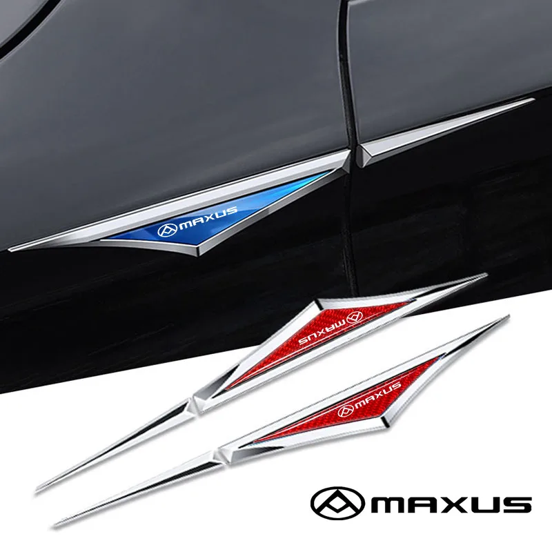 

2pcs Car Chrome Modified Car Body Side Doors Blade Car Stickers For Maxus T60 D60 D90 2022 D20 G50 G10 G20 T90 V80 T70 V90Auto A