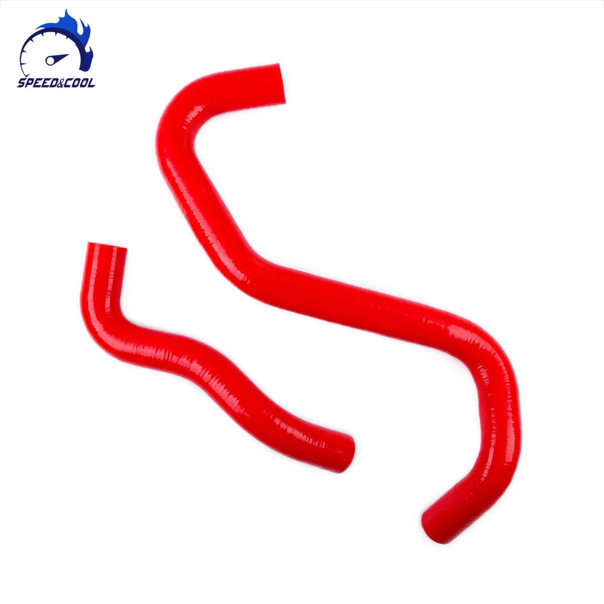 SPEED&COOL For 2001-2003 Ford Super Duty 7.3L Powerstroke Diesel 2002 Silicone Radiator Coolant Pipe Tube Hose Kit