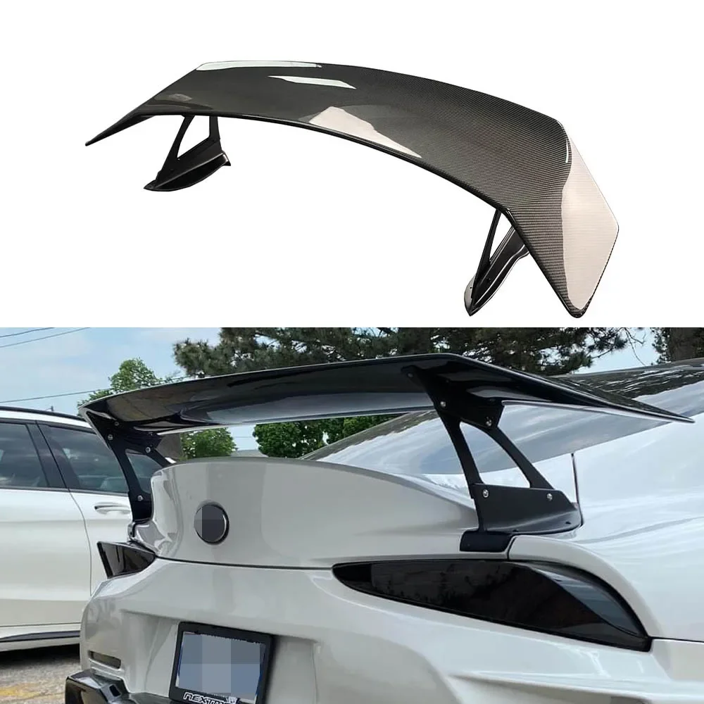 

Wholesale Carbon Fiber V Style Carbon Rear Trunk Wing Fits for GR Supra A90 A91 MKV Rear Spoiler Wing