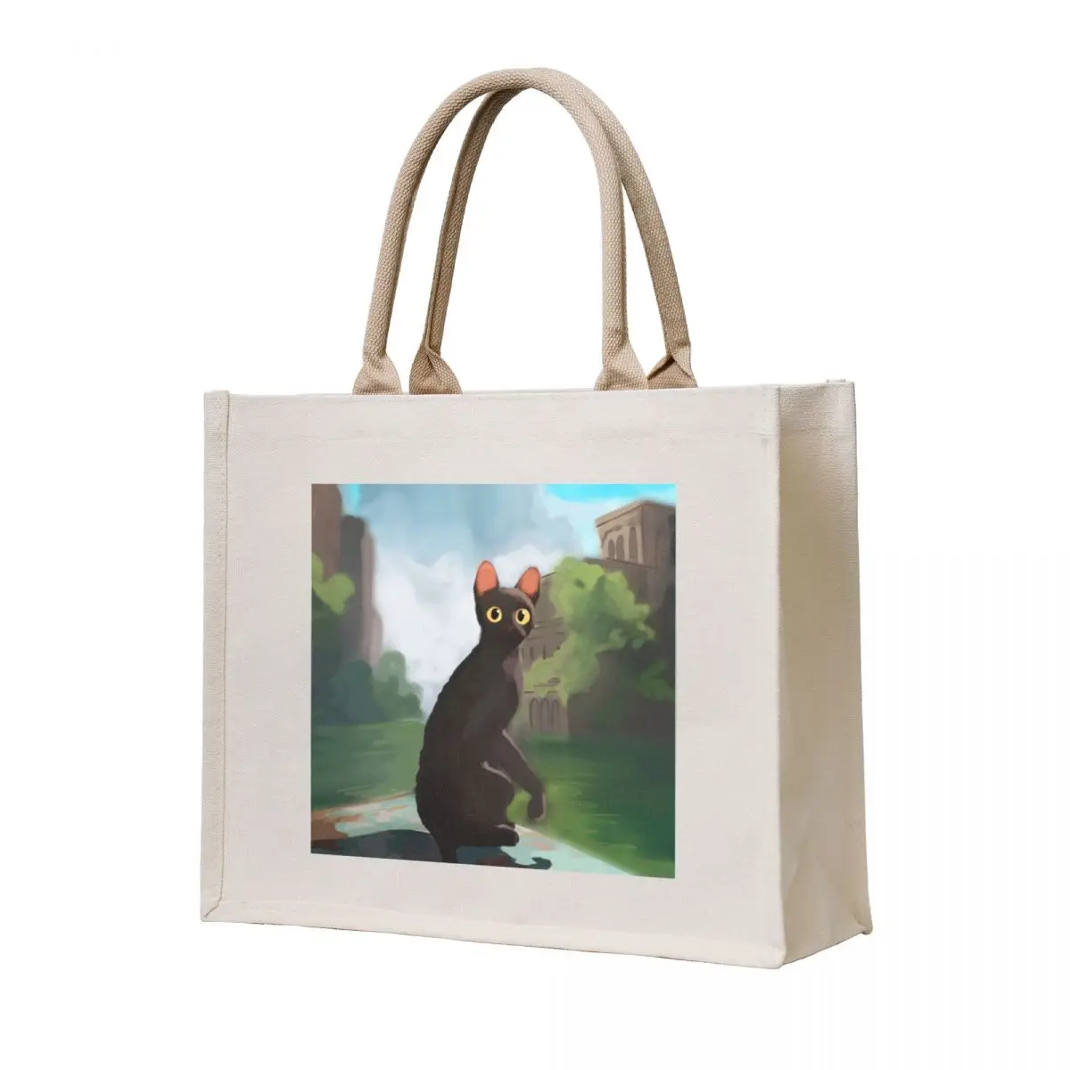 

Flow cat Tote Bag bags woman 2025 canvas bags shopper bag women woman shopping bag