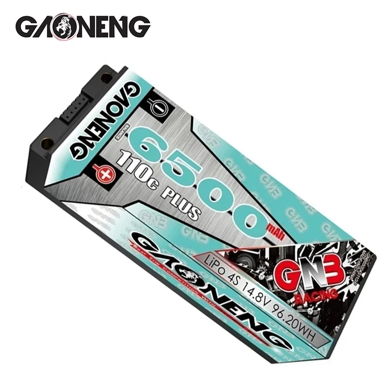 

GNB 6500mAh 4S 14.8V 110C/220C 5mm Bullet Hardcase LiPo Battery for RC Vehicle Four Drive Off-Road Car Truck Boats Model Parts