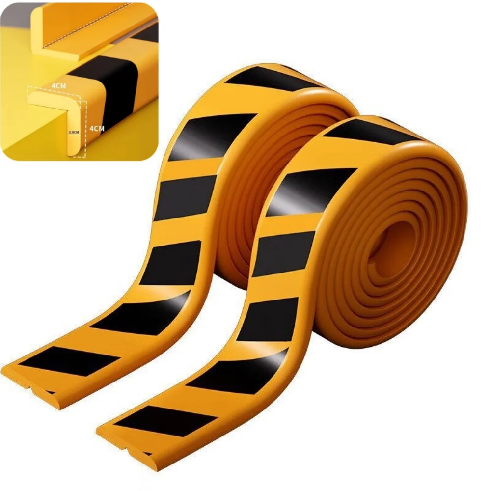 1 Roll Garage Wall Guard Anti-collision Pad Self-adhesive Foam Anti-collision Strips for Car Door Corner Protection Sticker