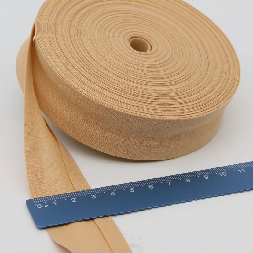 30mm Breites Baumwoll-Schrägband, DIY-Nähzubehör für Kinderkleidung, Quilts, Tischdecken, Kantenstreifen, Nähstoff-Accessoires – Detail 4