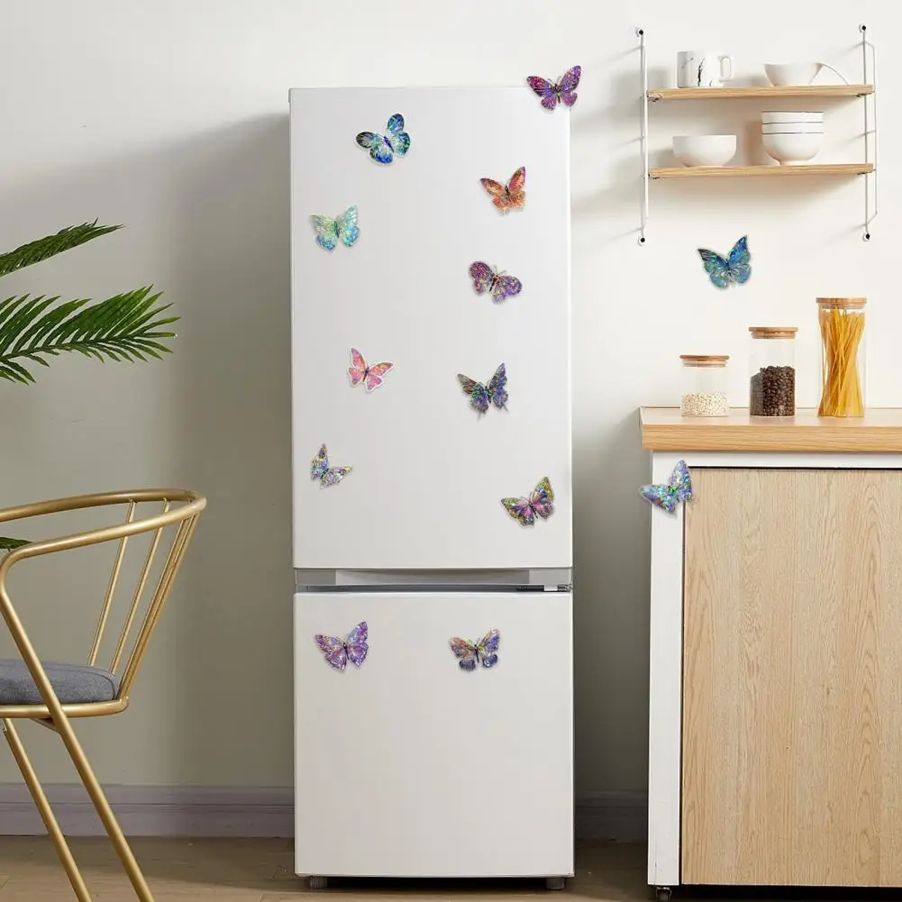 Waterproof Stickers Premium Pet Stickers 10pcs Butterfly Stickers Waterproof Pet Decals for Laptops Walls 3d Vintage Bohemian