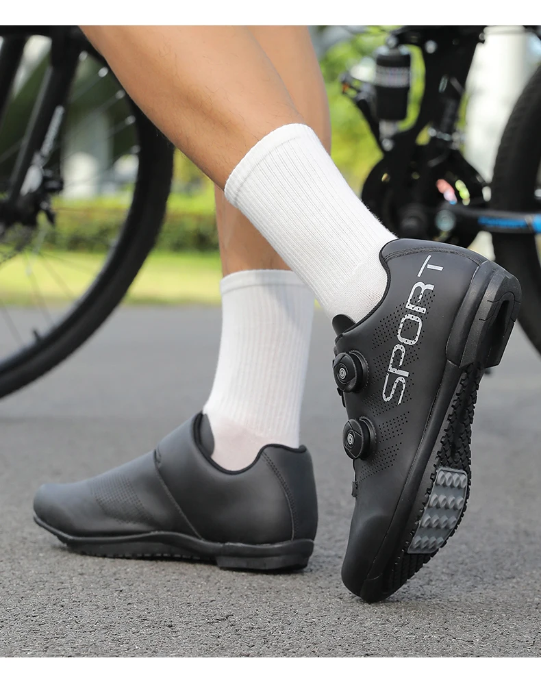 Atmungsaktive Fahrradschuhe für Herren und Damen, MTB-Schuhe, Trail-Mountainbike-Schuhe, Sport-Rennradschuhe, SPD-Pedal-Fahrradschuhe – Detail 37