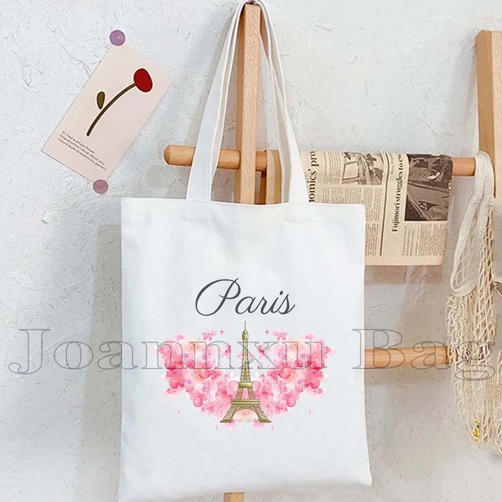 C'est la vie Funny French Words Quotes Collection Paris Eiffel Tower France Parisian Cute Gifts Canvas Tote Bag Shopper Handbag