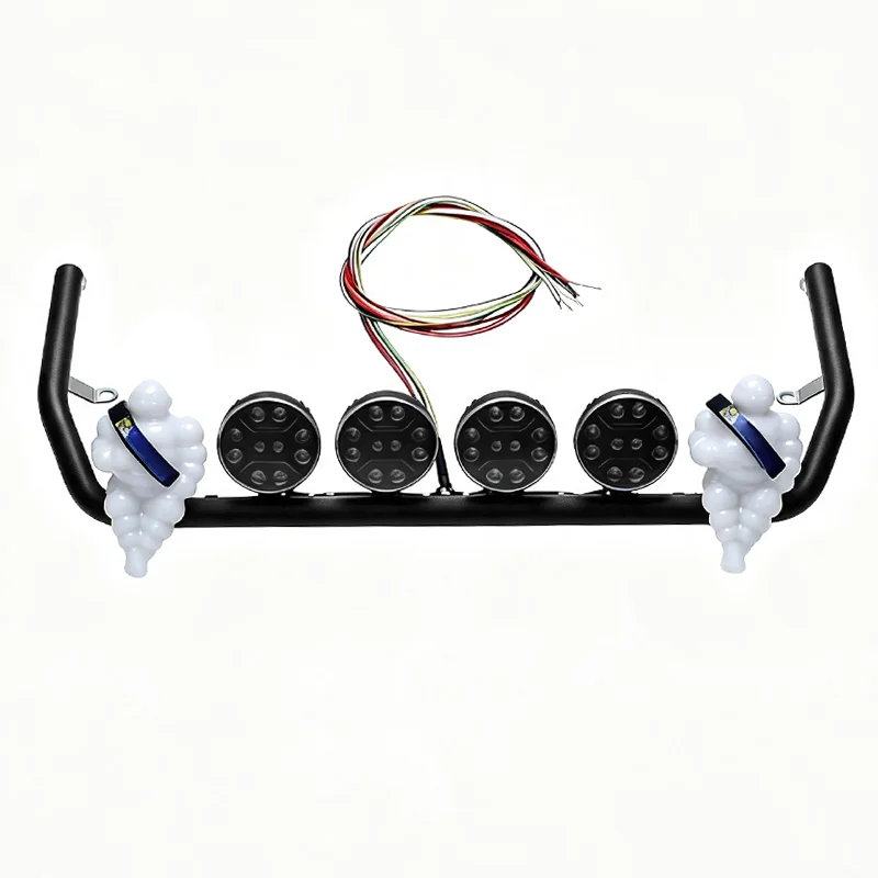 RC Truck Multi-Mode Dual-Color Spotlight for 1/14 Tamiya for SCANIA 770S R620 for VOLVO ACTROS Arocs 3363 Car Accessories