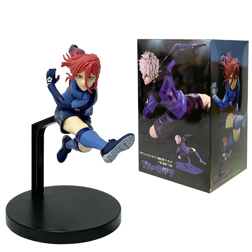 Heiß begehrte Anime BLUE LOCK Animation Version Blue Forbidden Zone Idol Figur Itoshi Nagi Nr. 10 PVC Modell Ornament Sammlerstück Spielzeug Geschenk – Detail 27