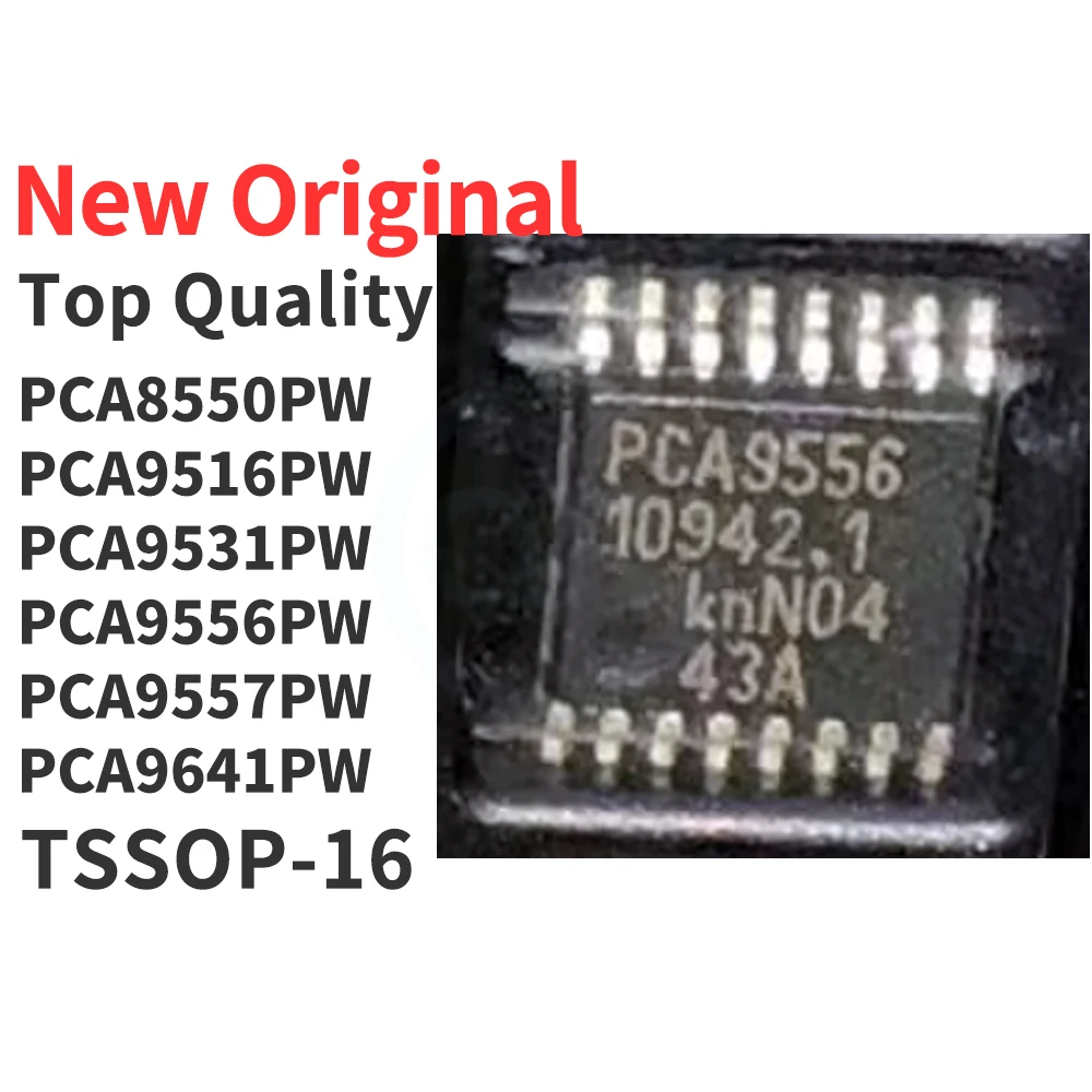 (5 piezas) PCA8550PW PCA9516PW PCA9531PW PCA9556PW PCA9557PW PCA9641PW TSSOP-16 nuevo Original