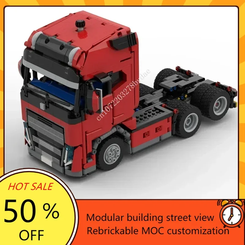 

1339PCS MOC City Transportation FH750Topline Truck Model Custom Puzzles DIY Education Creative Assembly Puzzle Birthday Toy Gift