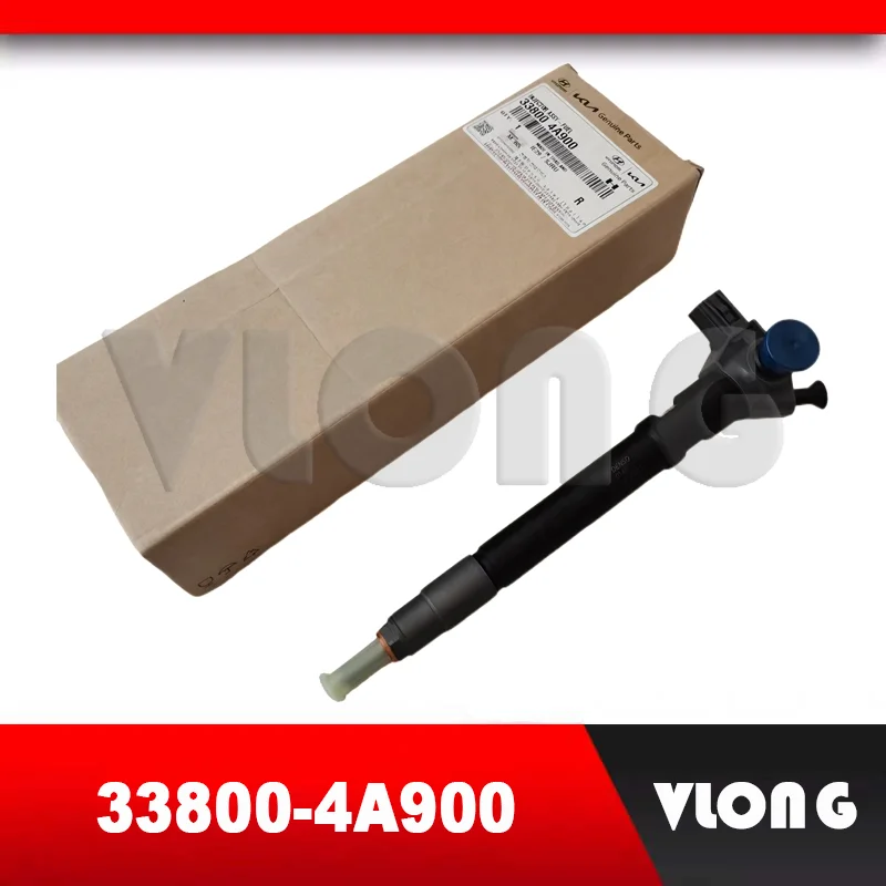

4PCS Fuel Injector For Hyundai EU6 D4CB Grand Starex H1 H-1 KIA Diesel Engine 2015-2017 Pizeo Injector 33800-4A900 295700-0140