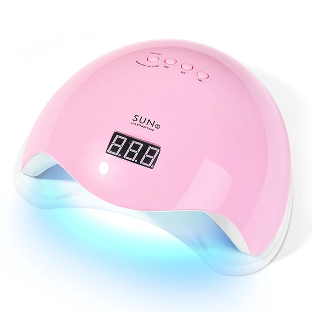 UV-Nagellampe für professionelle Salons, schneller Nagelgel-Trockner, professionelle Nagelkunstwerkzeuge mit 4 Timern, automatischem Sensor und LCD-Display – Detail 6