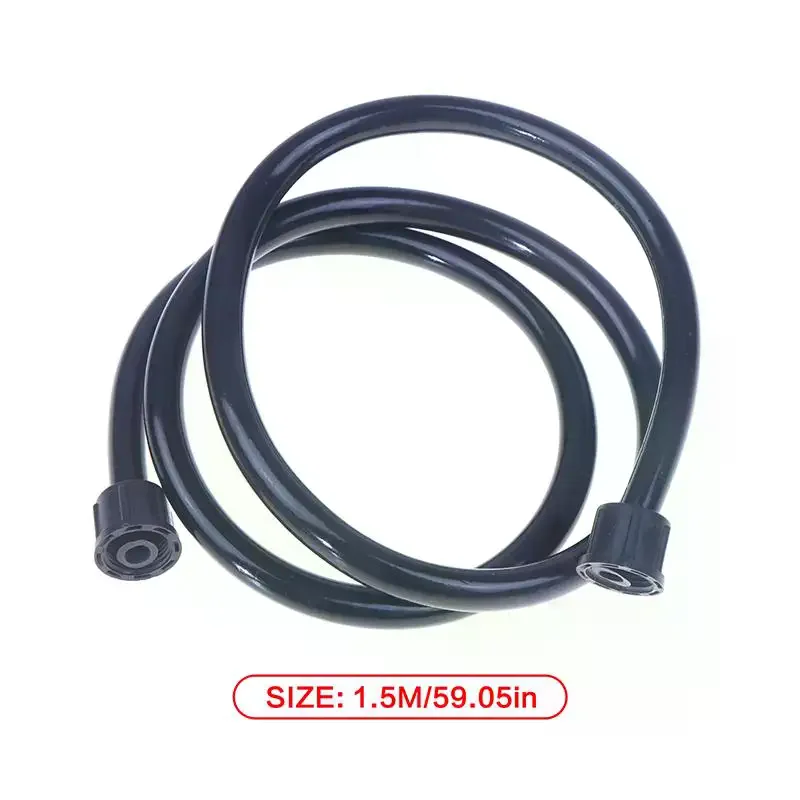 1.5M PVC Replacement Hose For Sprayers Pests Weeds Watering Garden And Spraying Plants Garden Accessories Black Garden Hoses