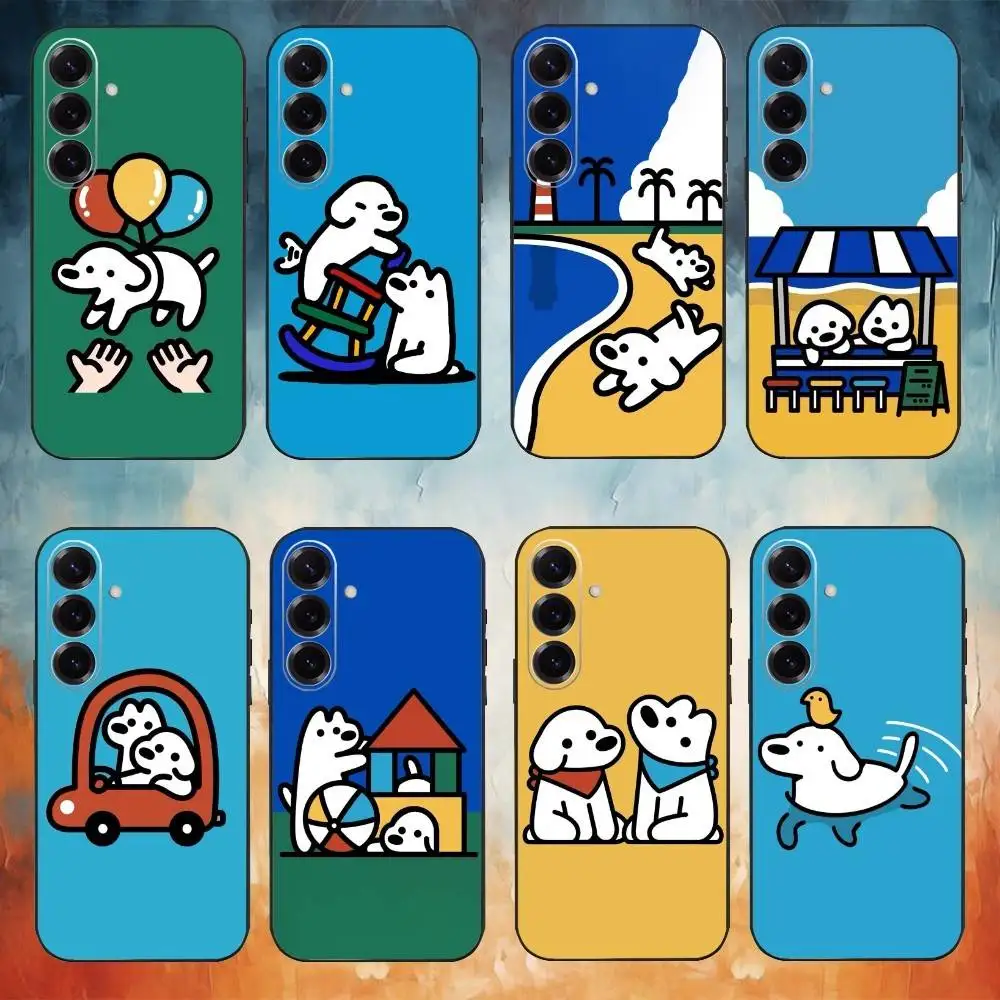 Leuke M-Matsui Art telefoonhoesje voor Samsung GalaxyA13,21s,22,31,32,52,53,71,72,73, zachte zwarte cover