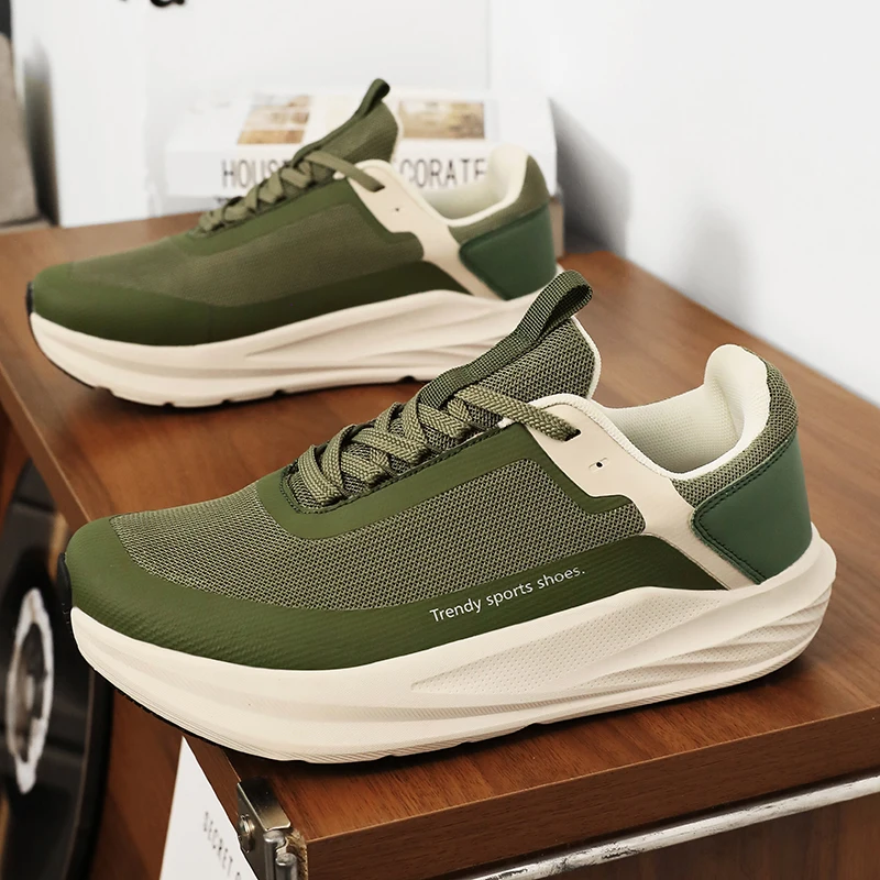 Zapatillas de running ligeras de horma ancha para mujer, colección Primavera/Verano 2026, calzado deportivo informal transfronterizo para parejas