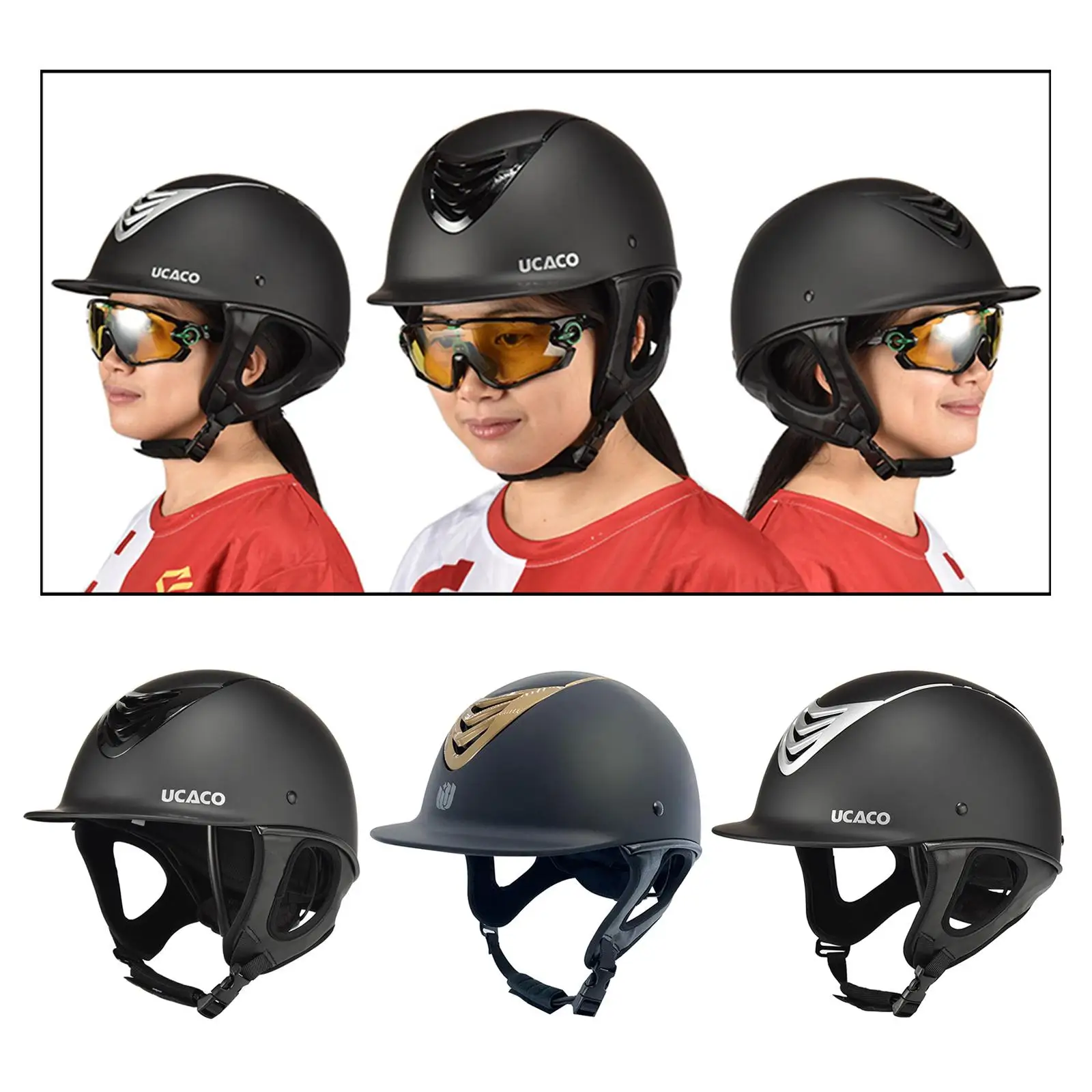 Kask jeździecki Kask jeździecki Kapelusz jeździecki Przenośny kask jeździecki Łatwy i wygodny w noszeniu