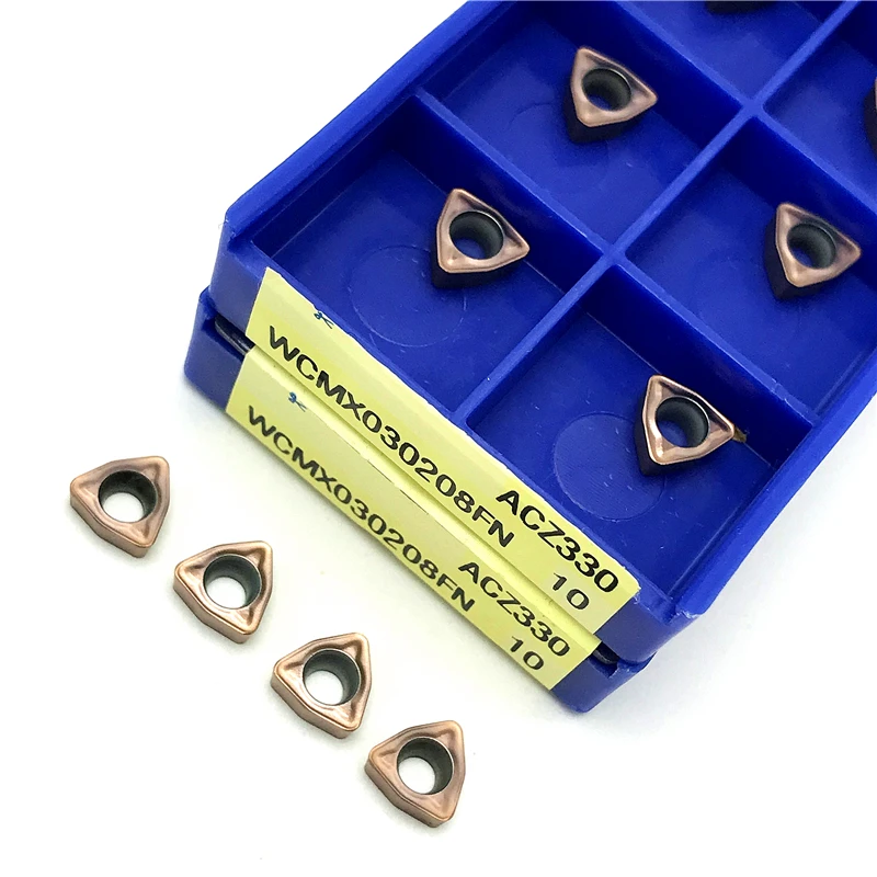 Muslimexwcmx040208 WCMT050308 muslimexplain ACZ330 10 pezzi U inserti in metallo duro per trapano