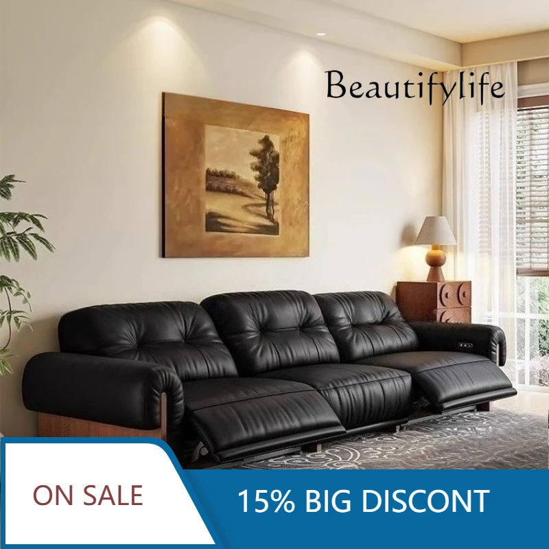 

BJ Electric Designer Sofa Modern Italian Adult Minimalist Living Room Sofas Comfortable Multifunctional Sillon Cama Furniture