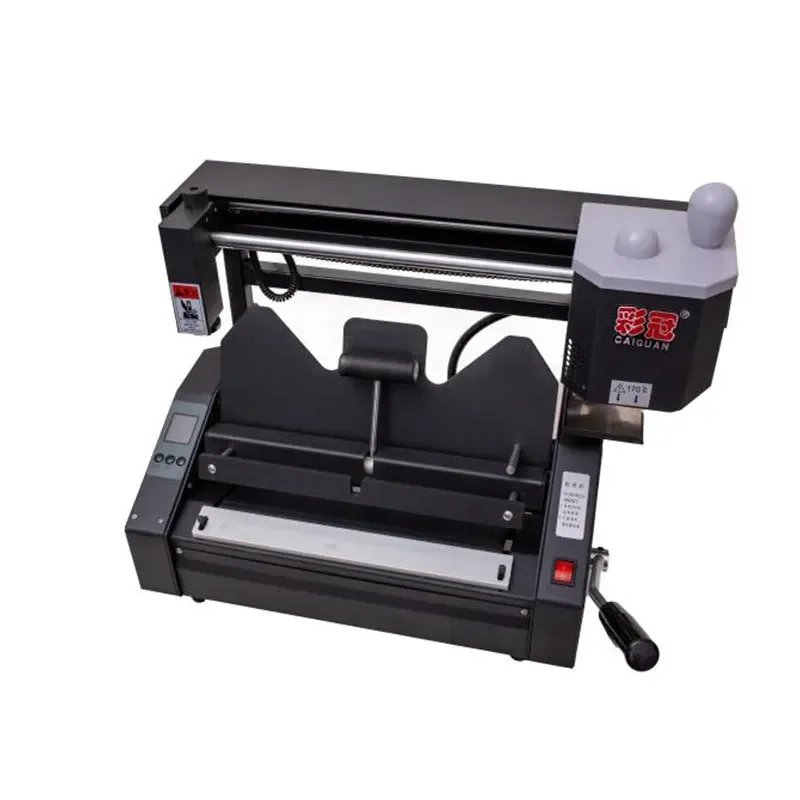 Low Price Desktop A4+ Glue Binding hine with Indentation Office Equipment