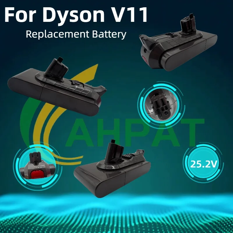 

Battery used for Dyson V15 V11 SV22 Oversize SV17, V15 Detect Absolute/Extra. V11 Absolute Extra/Pro, 971447-05 Battery 12800mAh