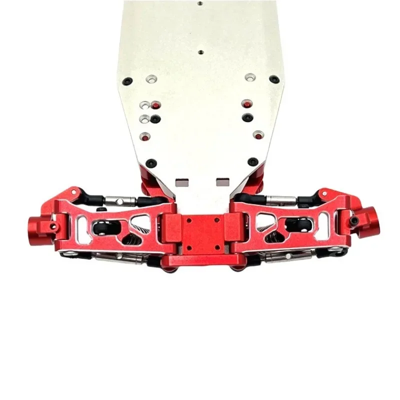 Brazo inferior delantero para Wltoys 244016 LOSI Micro-B 1/24 RC coche Metal actualización OP accesorios piezas