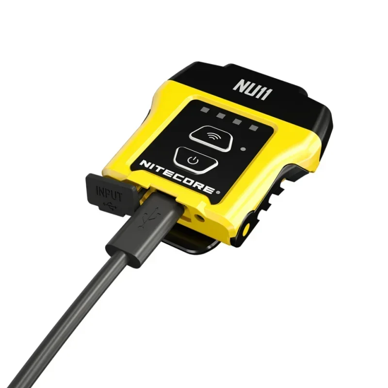 Imagem -02 - Nitecore-clip-on Cap Light Sensor ir Inteligente Recarregável Construído em 600mah Bateria Nu11 150lumens