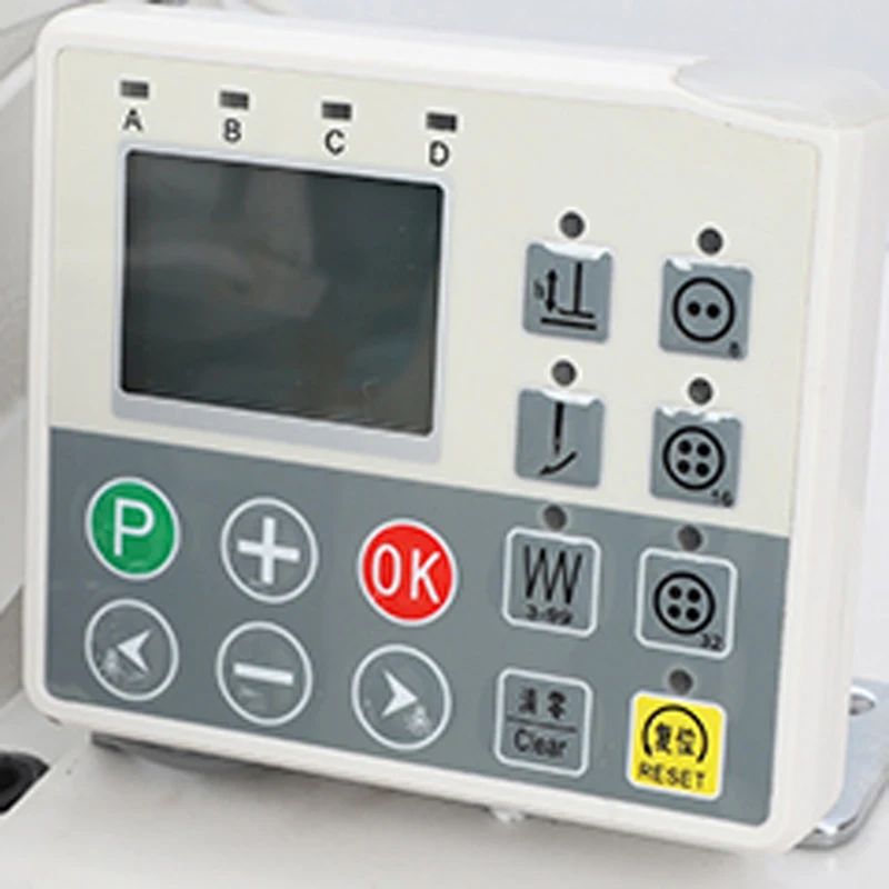 Computer Direct Drive 1377D Button Lockstitch Machine Industrial Sewing Equipment TQX7 Slotted Button Machine 14#16#18#