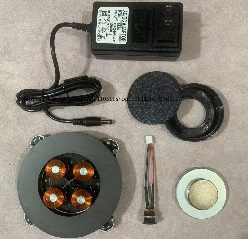 

Magnetic Levitation Module With LED Lamp Max Load-Bearing 500G Platform DIY Core Kit For Magnetic Levitation Machine With Power