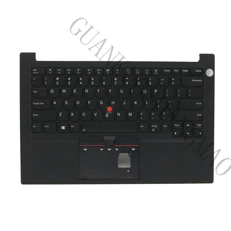 

HJY Suitable for Lenovo Thinkpad E14 Gen 2 Palmrest US Keyboard KB Circle Backlit 5M11A35060