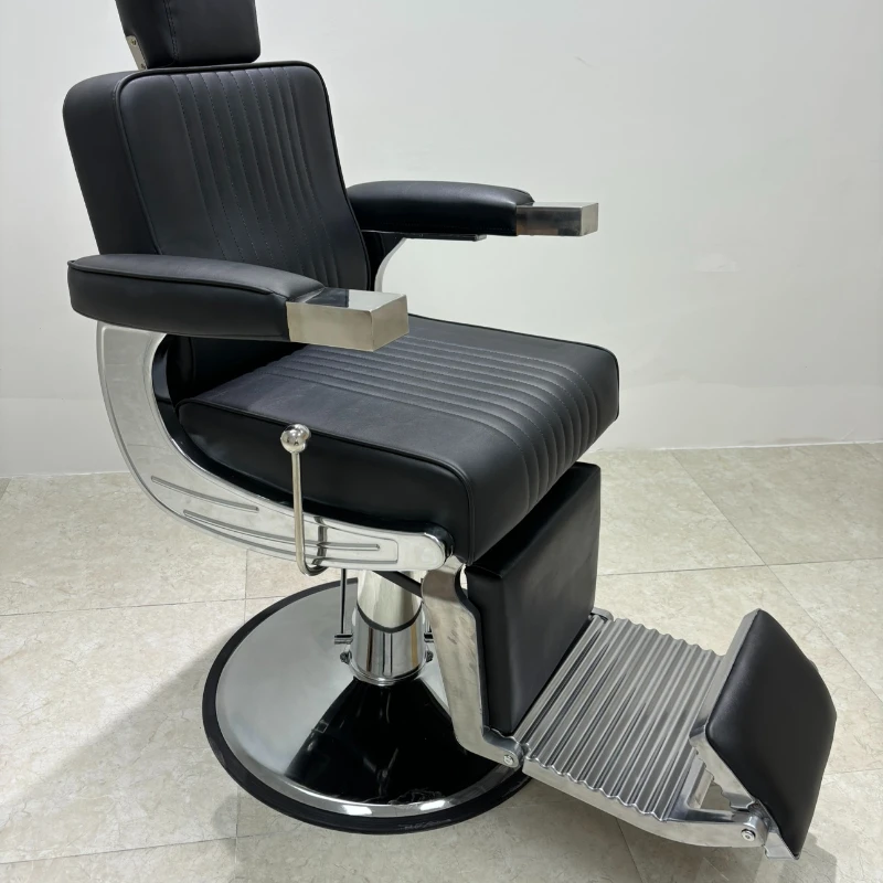 

Ergonomic Swivel Barber Chairs Cosmetology Hairdresser Barber Chairs Simplicity Chaise Coiffeuse Barbershop Furniture MZ50BC