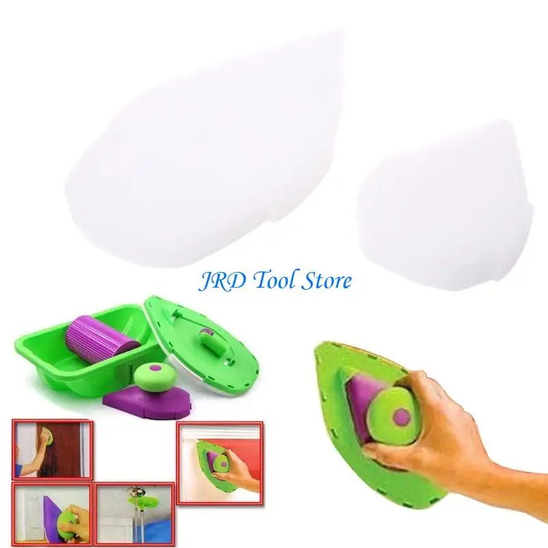 A2UD 2pcs bandeja para hogar bandeja para hogar pintura pintura decorativa pintura almohadilla almohadilla