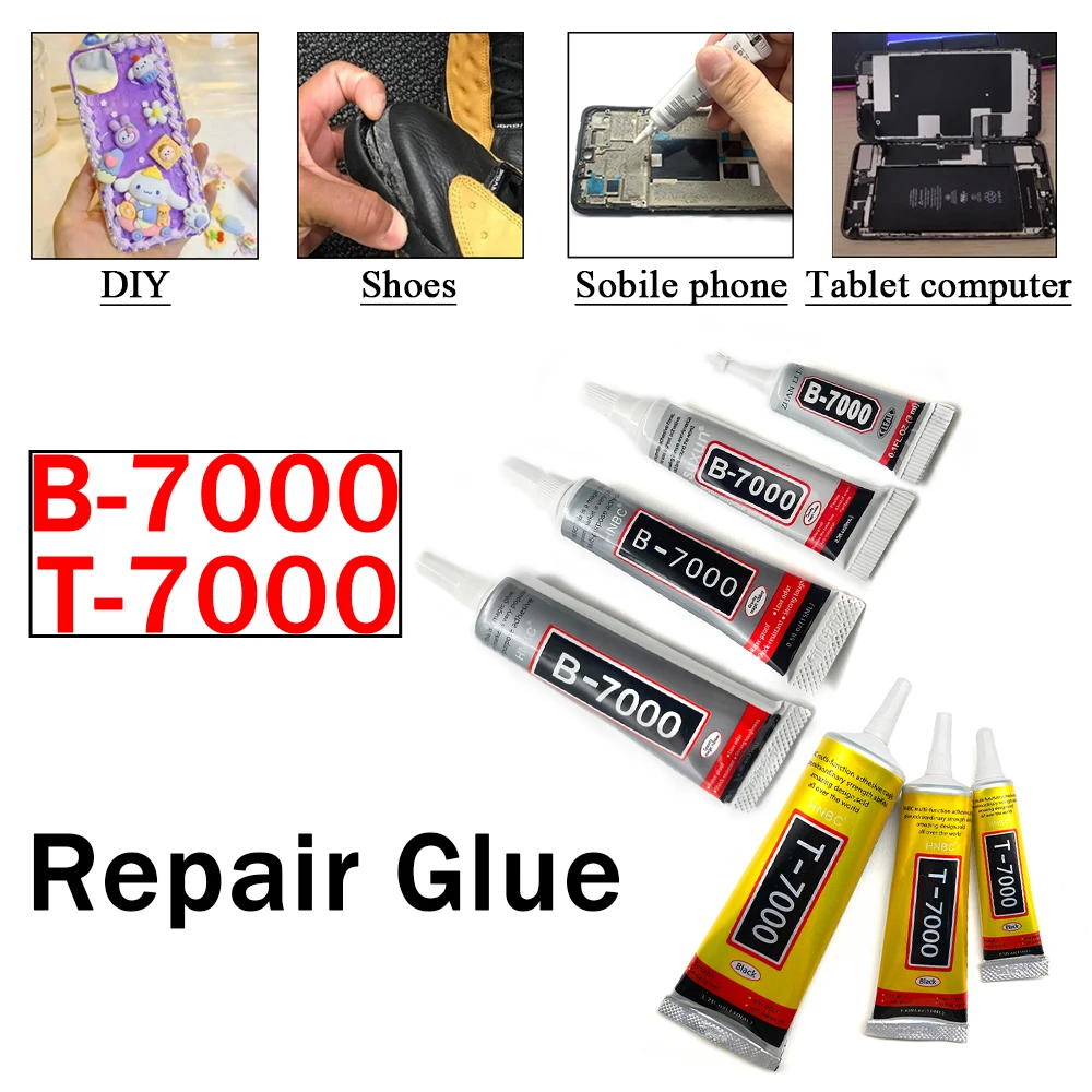 

110ml B7000 Glue Mobile Phone Computer Screen Super Glue T7000 Telephone Glass Glue Point Diamond Jewelry DIY Glue Repair Tools