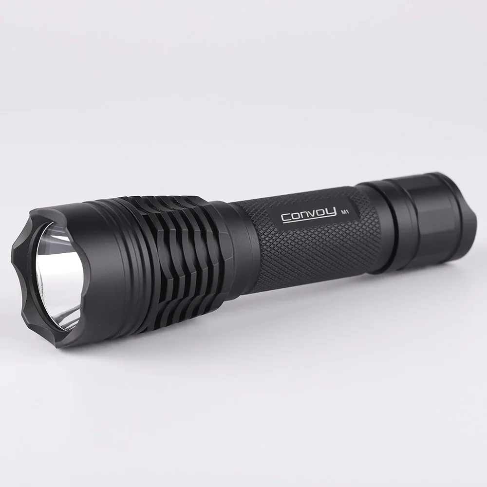 Convoy M1 Flashlight with SST40 Linterna Led Tactical Torch High Powerful Lantern 18650 Camping Fishing Working Light Latarka