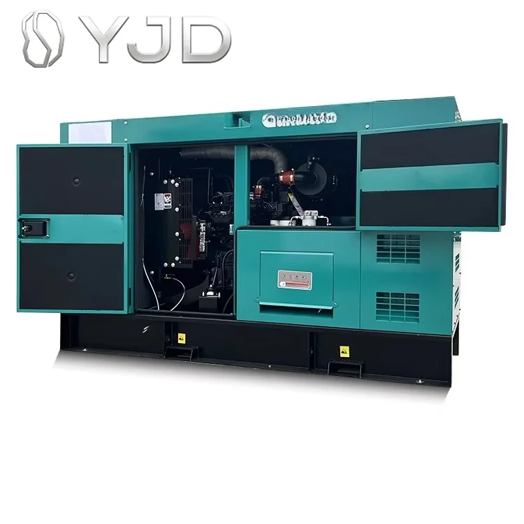 DYJD 50HZ/60HZ 50kva 80kva 100kva 125kva 150kva 200kva 250kva 500kva Auto Start Open Frame Silent Diesel Generator /UKPerkins
