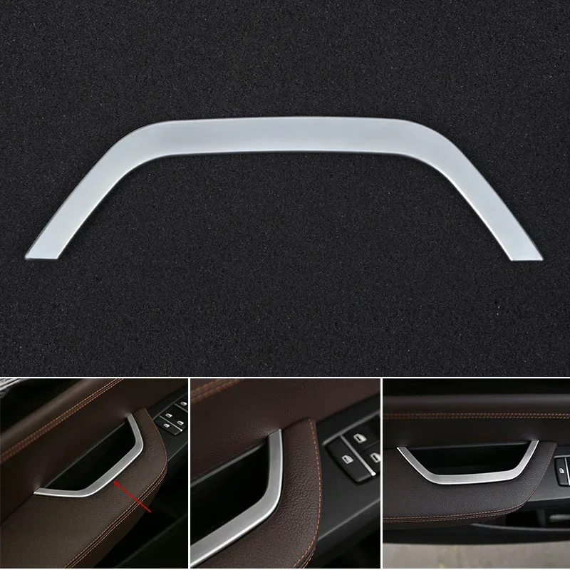 Box Frame Trim ABS Silver Parts Handle Storage Decor Interior Armrest Main Drive Spare Parts Pro Sale Useful Cover